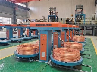 เครื่องหล่อแท่งทองเหลือง